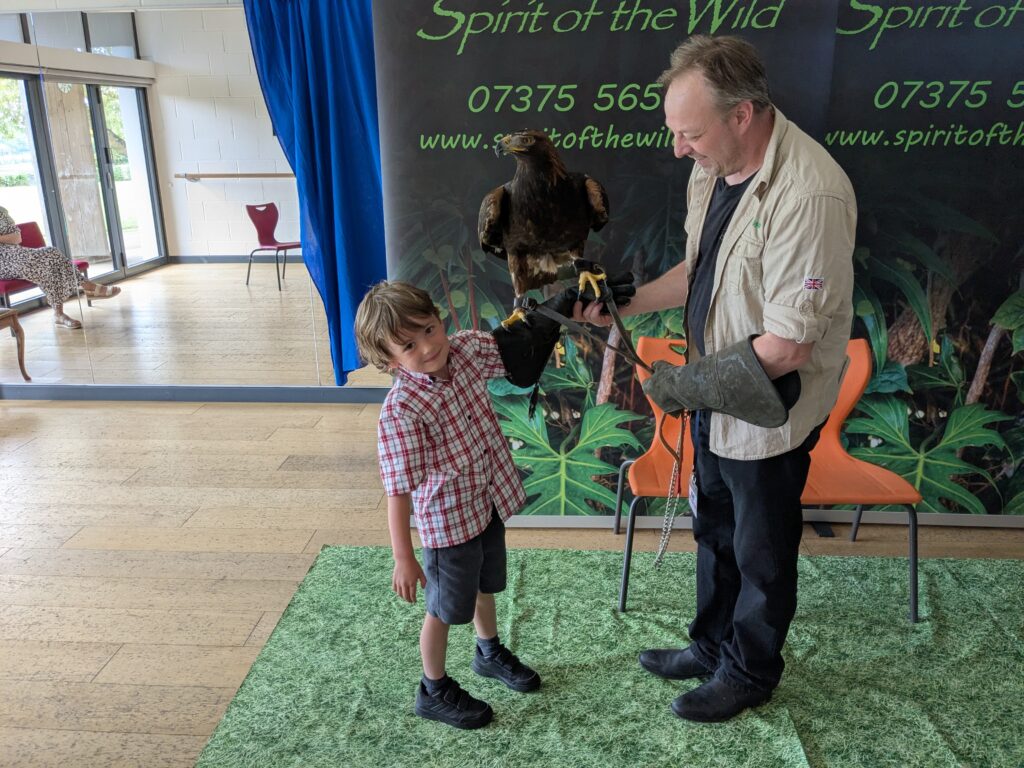 An amazing animal encounter!, Copthill School
