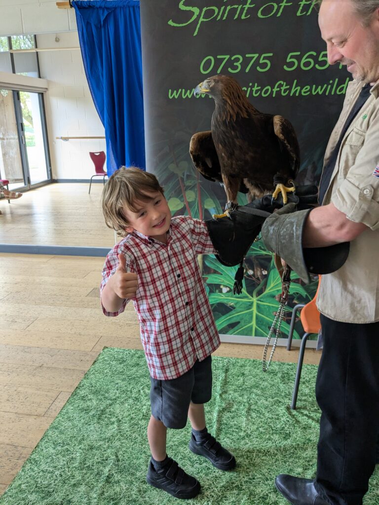 An amazing animal encounter!, Copthill School