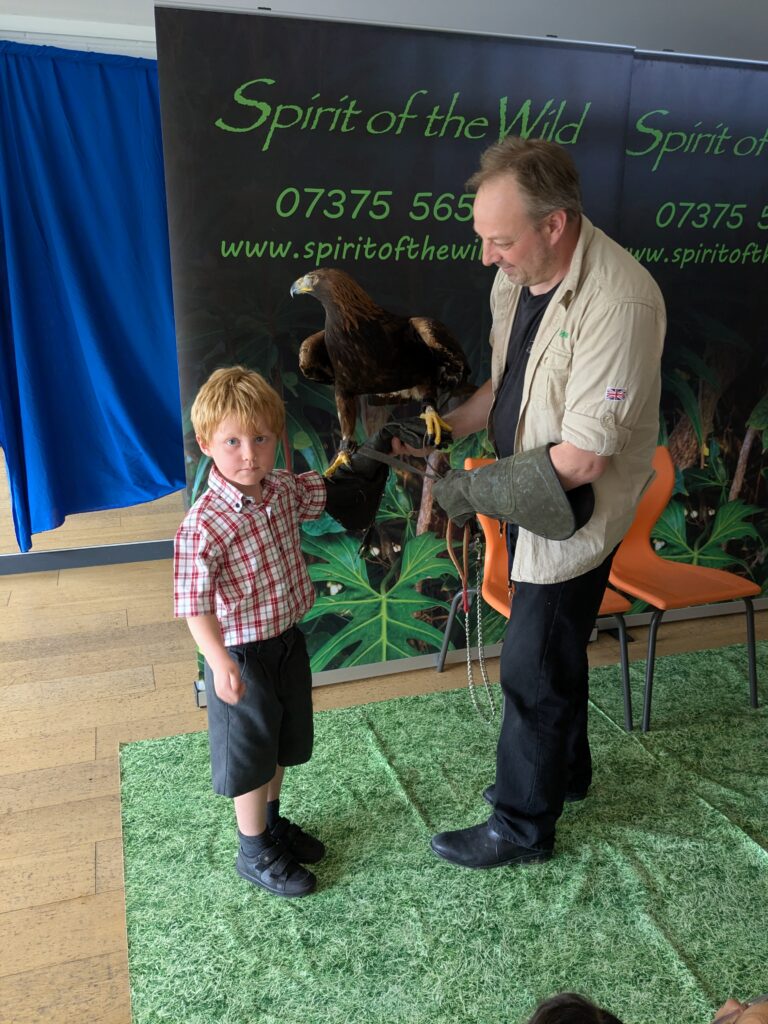 An amazing animal encounter!, Copthill School