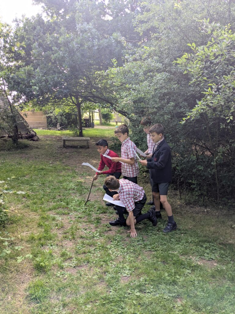Y5 poetry performances of ‘The Jaberwocky’, Copthill School