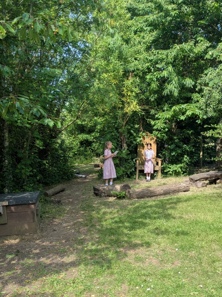 Y5 poetry performances of ‘The Jaberwocky’, Copthill School