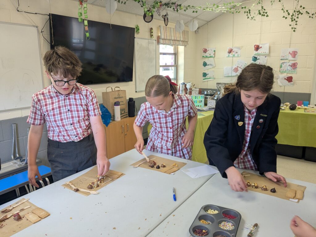 Y6 Chocolate workshop, Copthill School