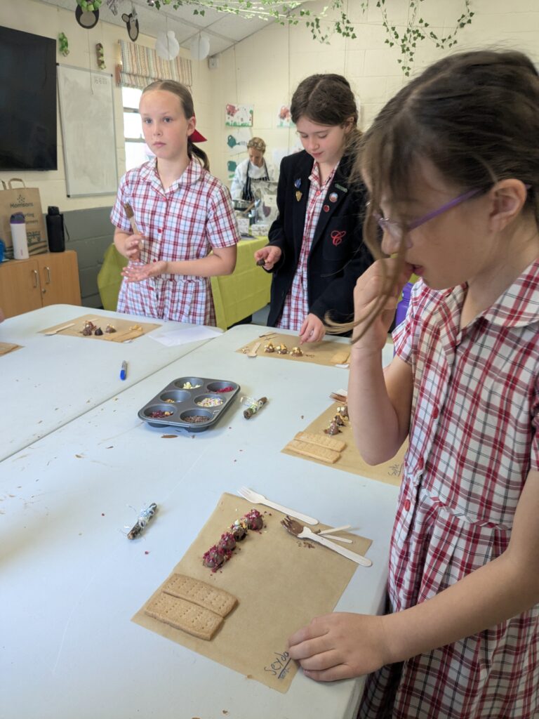 Y6 Chocolate workshop, Copthill School