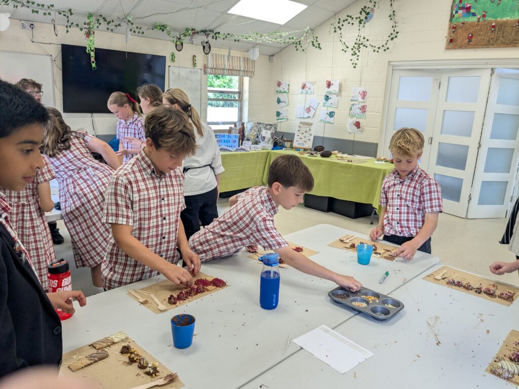Y6 Chocolate workshop, Copthill School