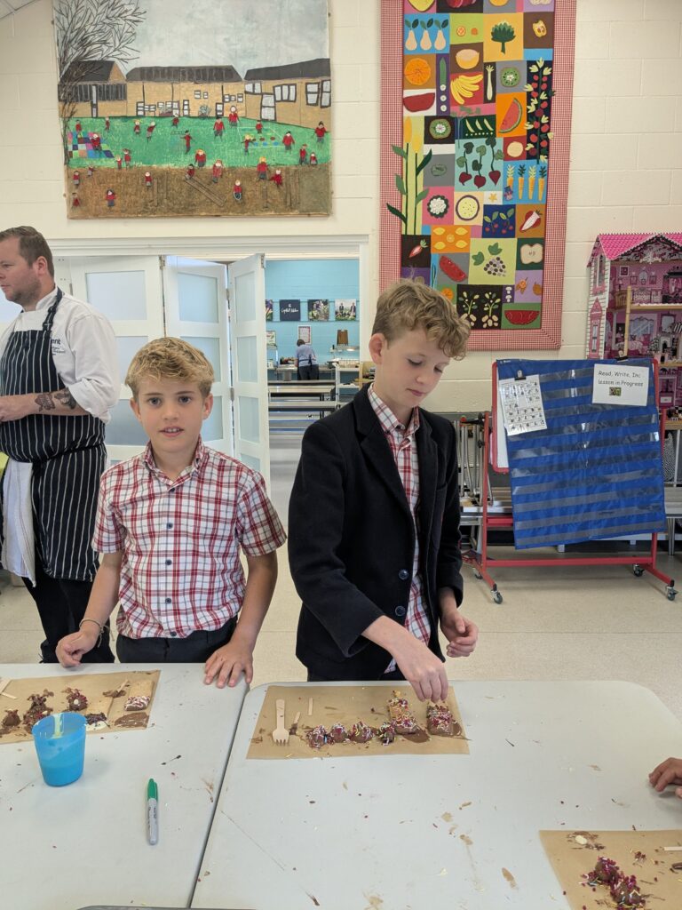 Y6 Chocolate workshop, Copthill School