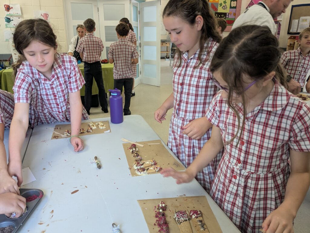 Y6 Chocolate workshop, Copthill School