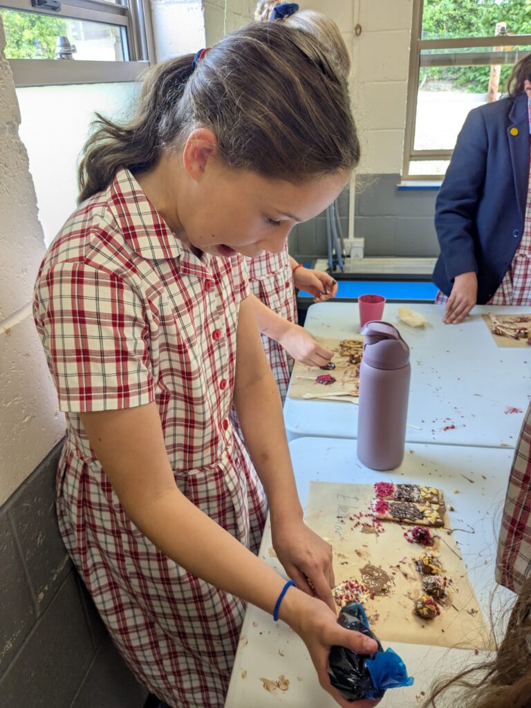 Y6 Chocolate workshop, Copthill School