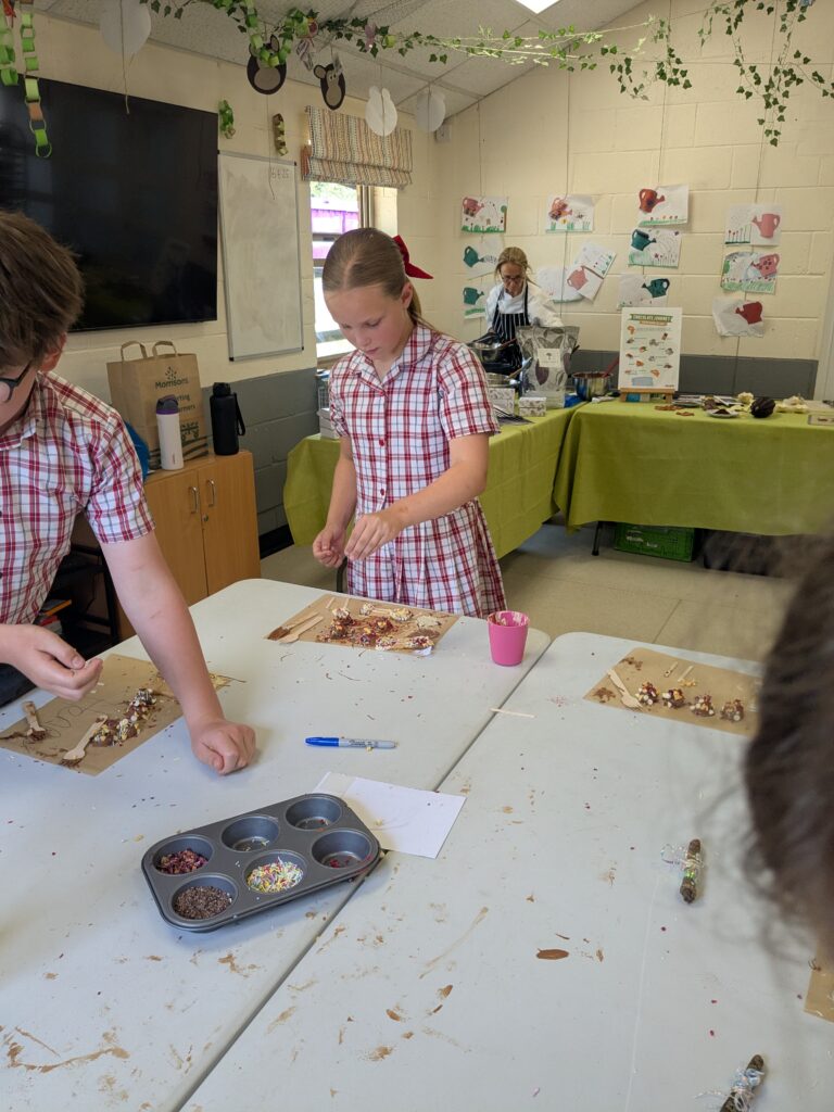 Y6 Chocolate workshop, Copthill School