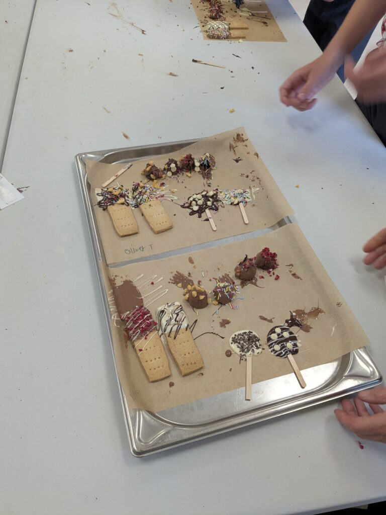 Y6 Chocolate workshop, Copthill School