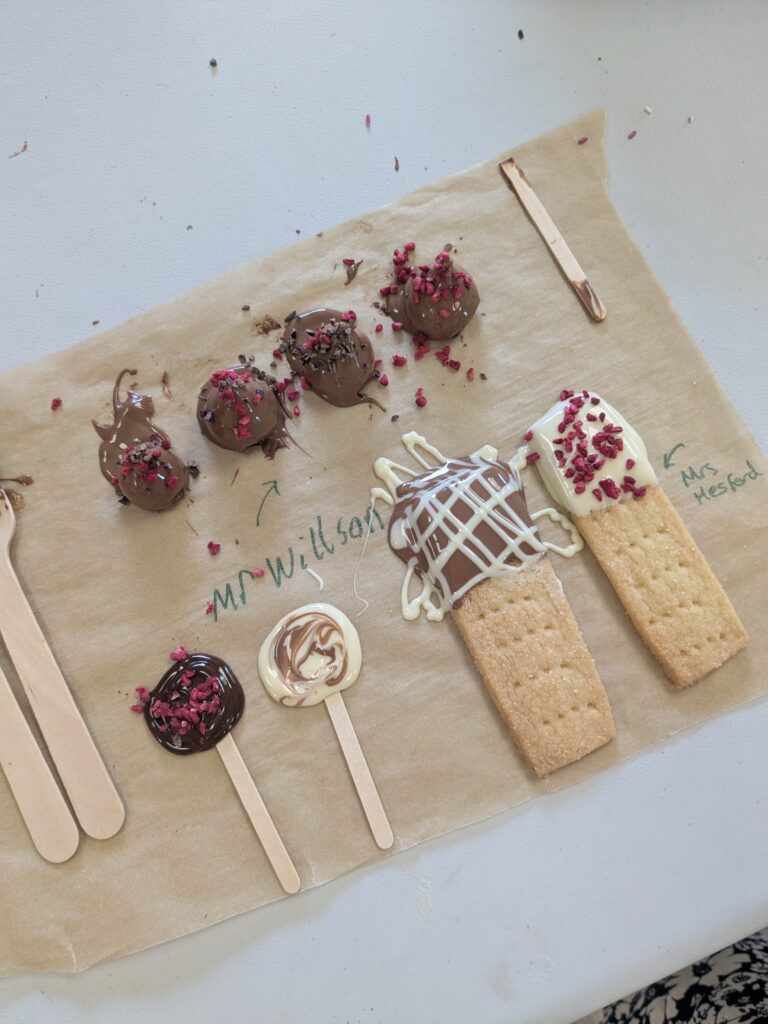 Y6 Chocolate workshop, Copthill School