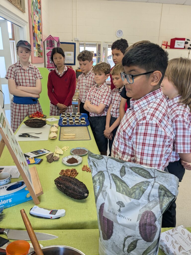 Y6 Chocolate workshop, Copthill School
