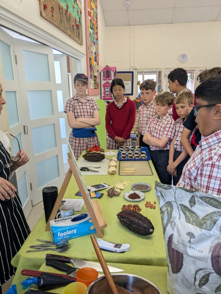 Y6 Chocolate workshop, Copthill School
