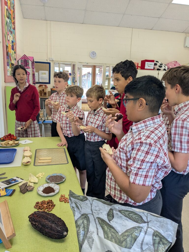Y6 Chocolate workshop, Copthill School