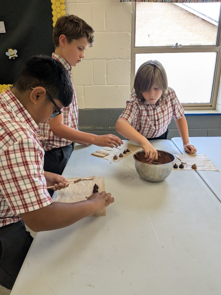Y6 Chocolate workshop, Copthill School