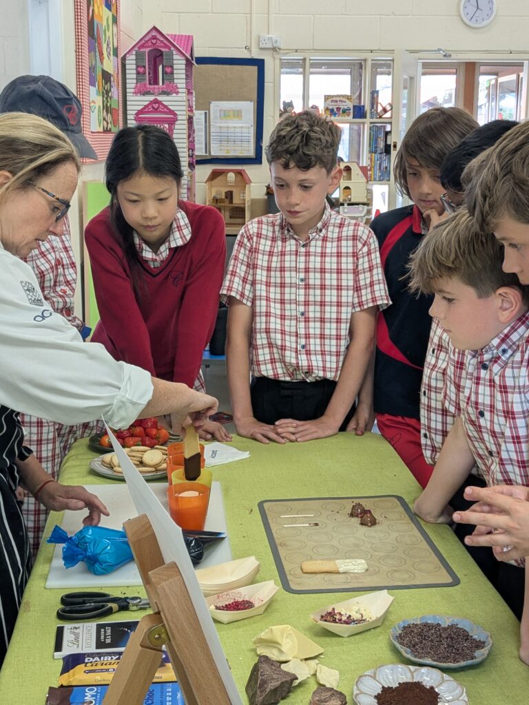 Y6 Chocolate workshop, Copthill School