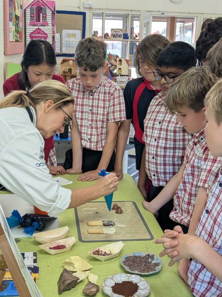 Y6 Chocolate workshop, Copthill School