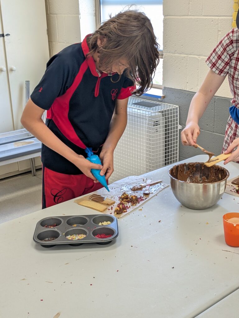 Y6 Chocolate workshop, Copthill School