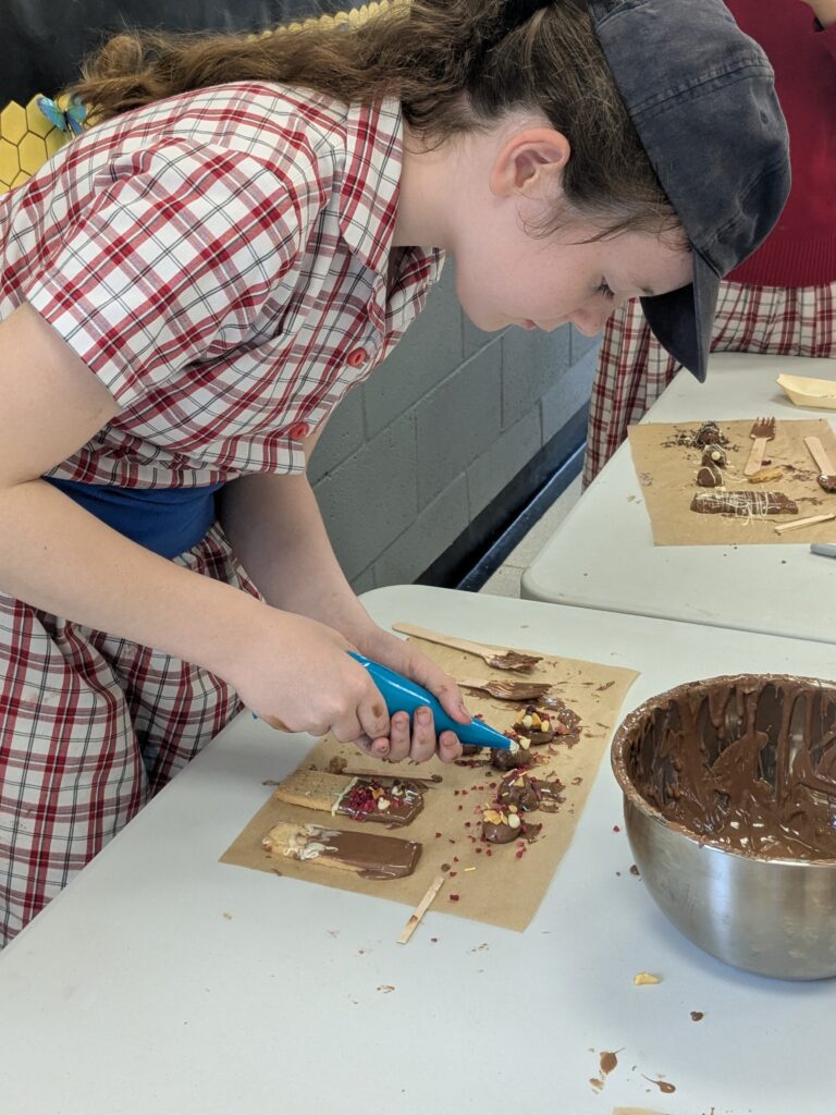 Y6 Chocolate workshop, Copthill School