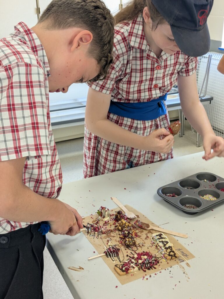 Y6 Chocolate workshop, Copthill School