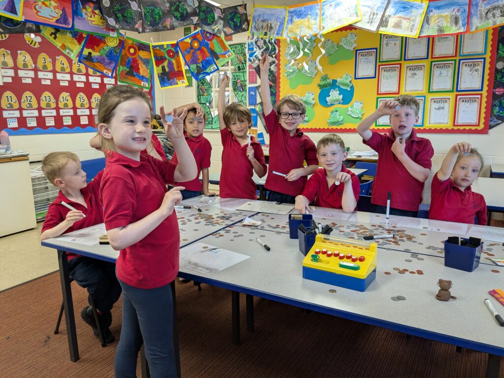 Marvellous money and Left and Right instructions!, Copthill School