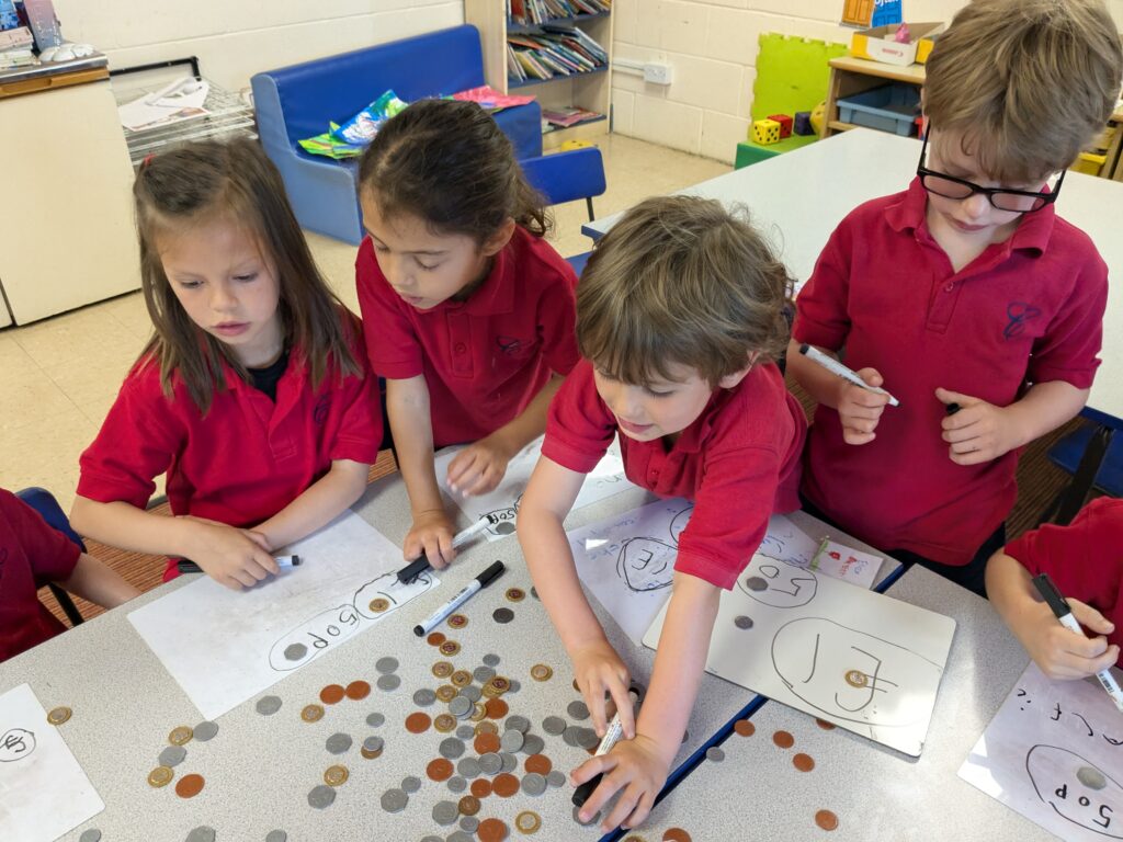 Marvellous money and Left and Right instructions!, Copthill School