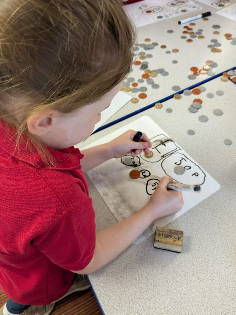 Marvellous money and Left and Right instructions!, Copthill School