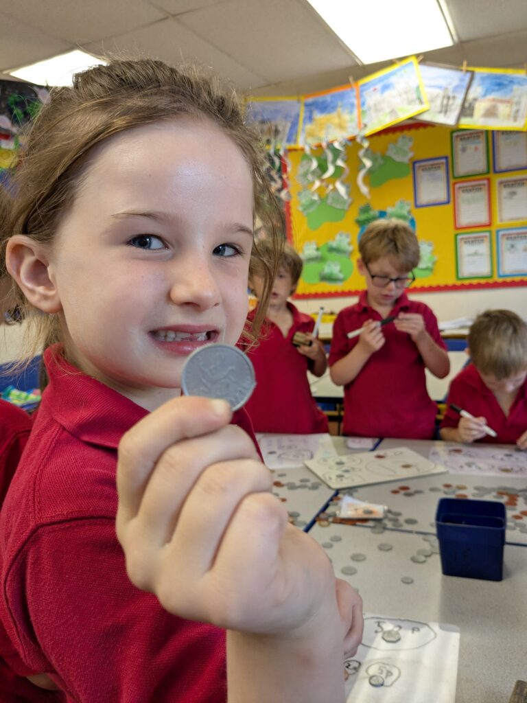 Marvellous money and Left and Right instructions!, Copthill School