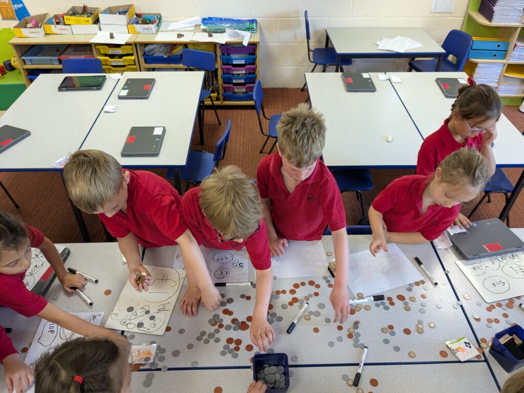 Marvellous money and Left and Right instructions!, Copthill School