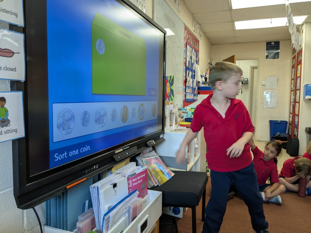Marvellous money and Left and Right instructions!, Copthill School