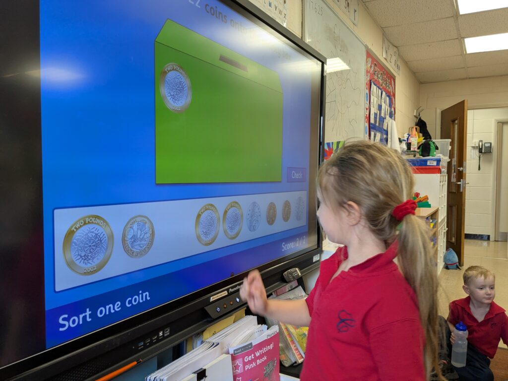 Marvellous money and Left and Right instructions!, Copthill School