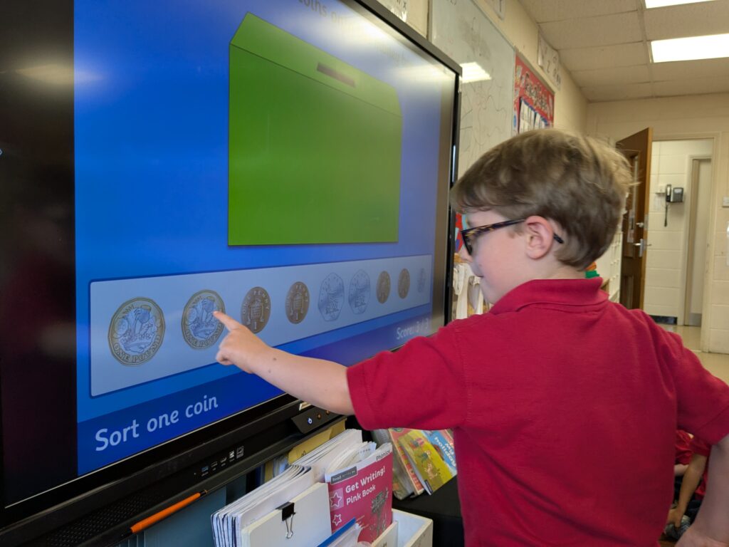 Marvellous money and Left and Right instructions!, Copthill School