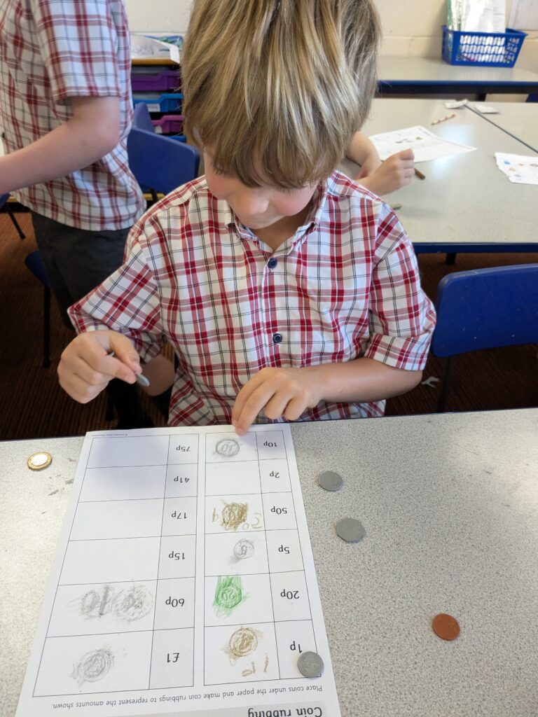 Marvellous money and Left and Right instructions!, Copthill School