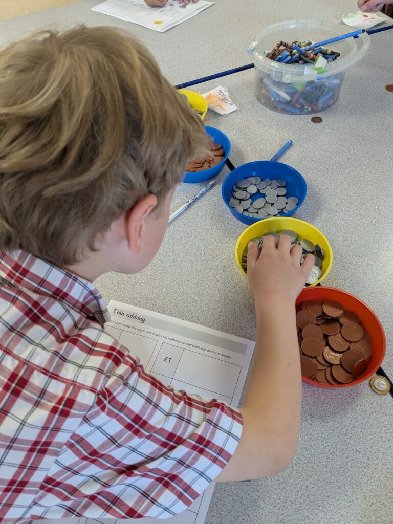 Marvellous money and Left and Right instructions!, Copthill School