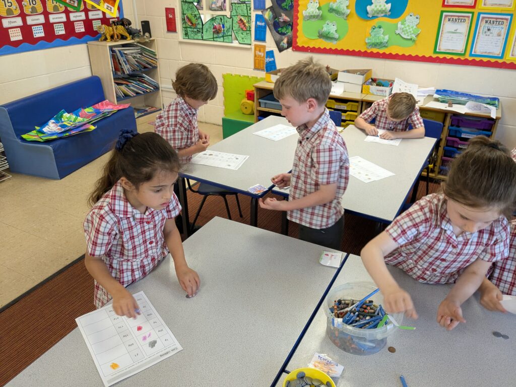 Marvellous money and Left and Right instructions!, Copthill School