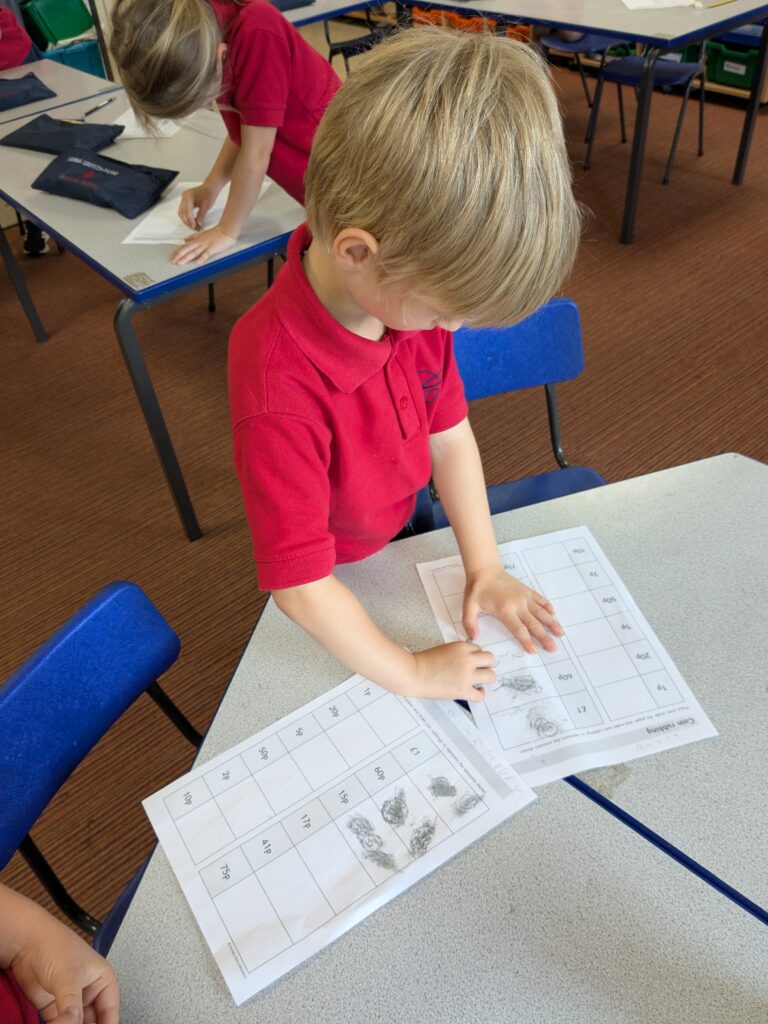 Marvellous money and Left and Right instructions!, Copthill School