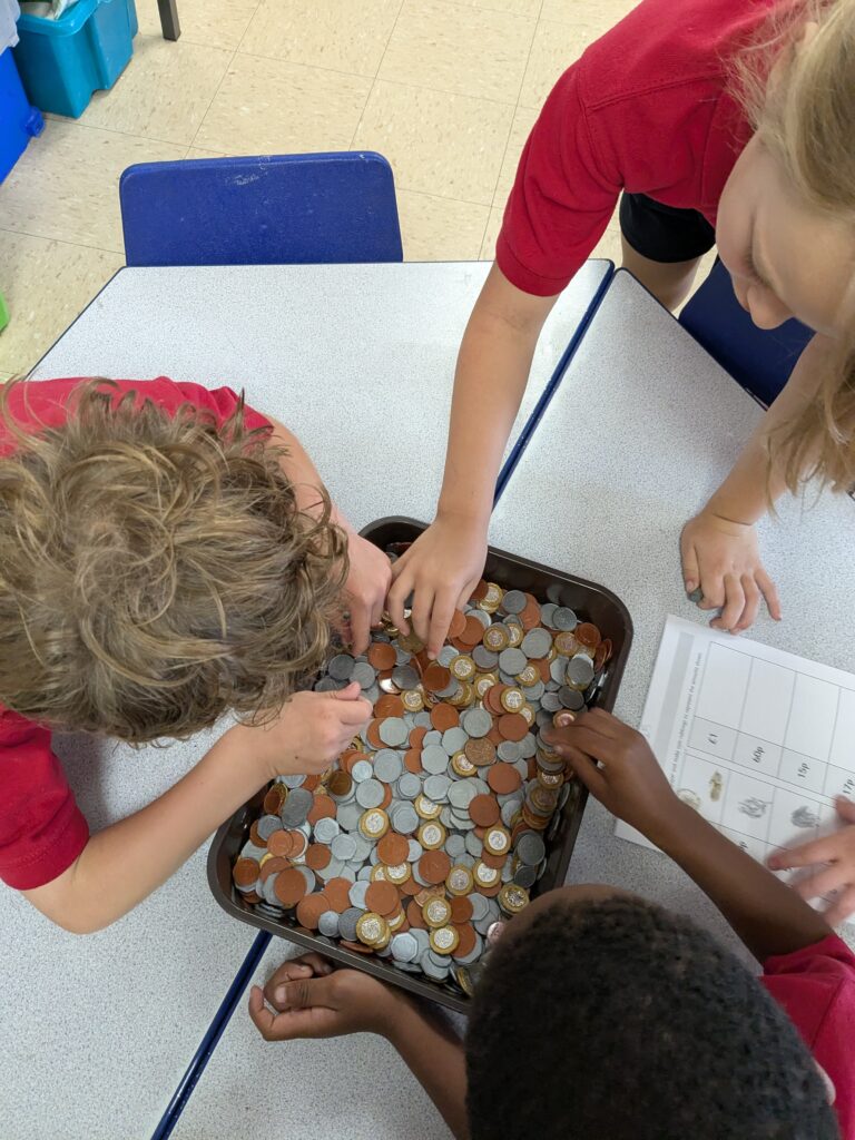 Marvellous money and Left and Right instructions!, Copthill School