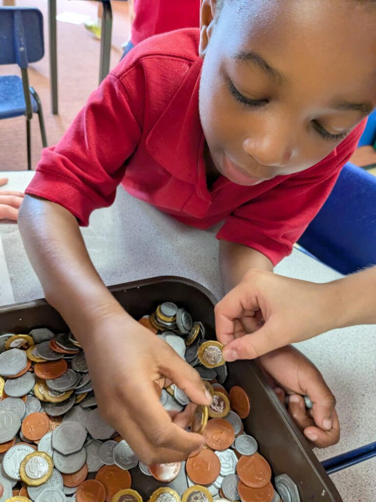 Marvellous money and Left and Right instructions!, Copthill School