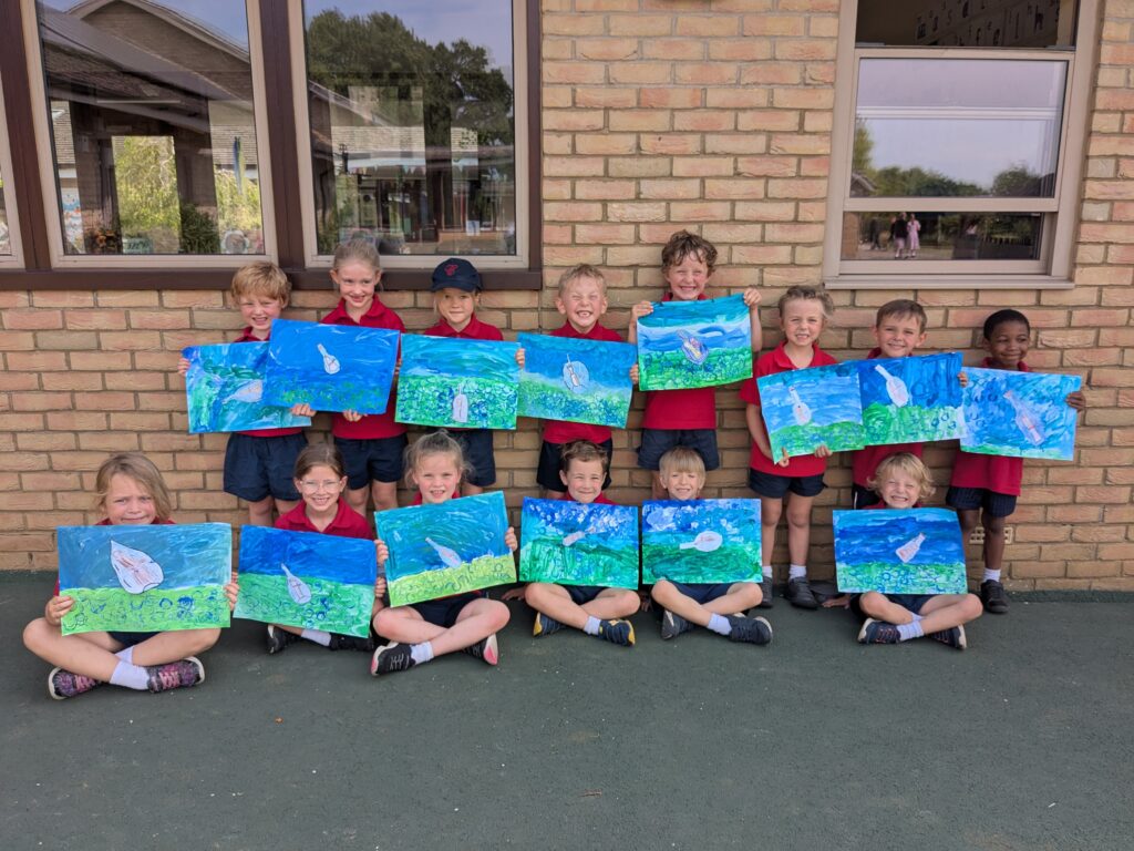 &#8216;Letter in a bottle&#8217; art work&#8230;, Copthill School