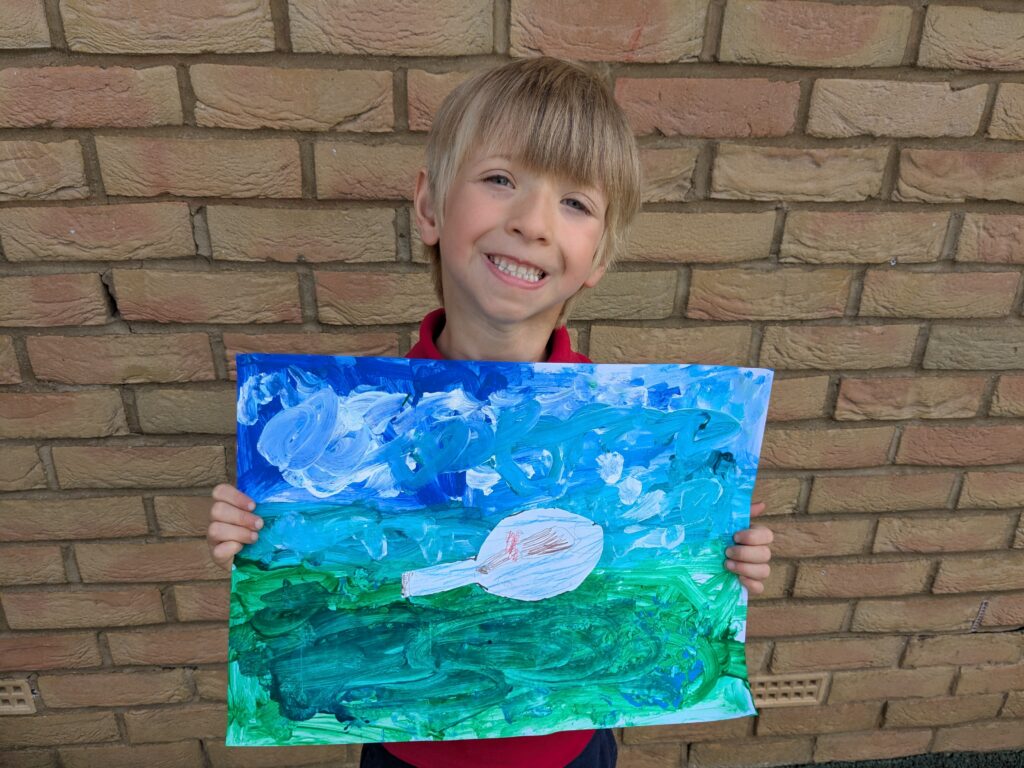 &#8216;Letter in a bottle&#8217; art work&#8230;, Copthill School