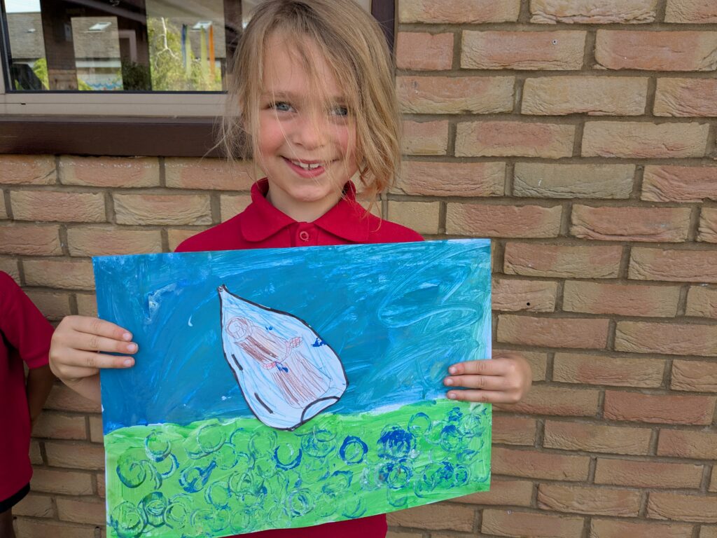 &#8216;Letter in a bottle&#8217; art work&#8230;, Copthill School