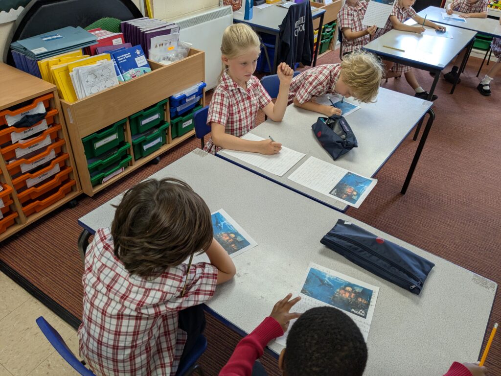 Diving into Creative Writing in Year 1!, Copthill School