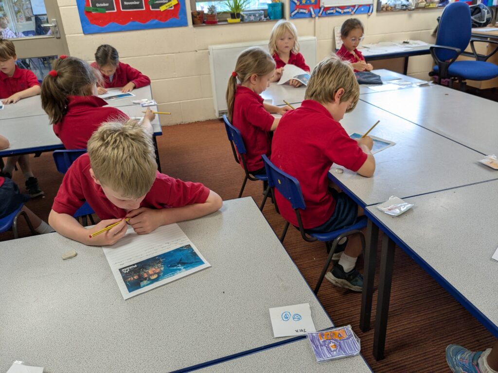 Diving into Creative Writing in Year 1!, Copthill School