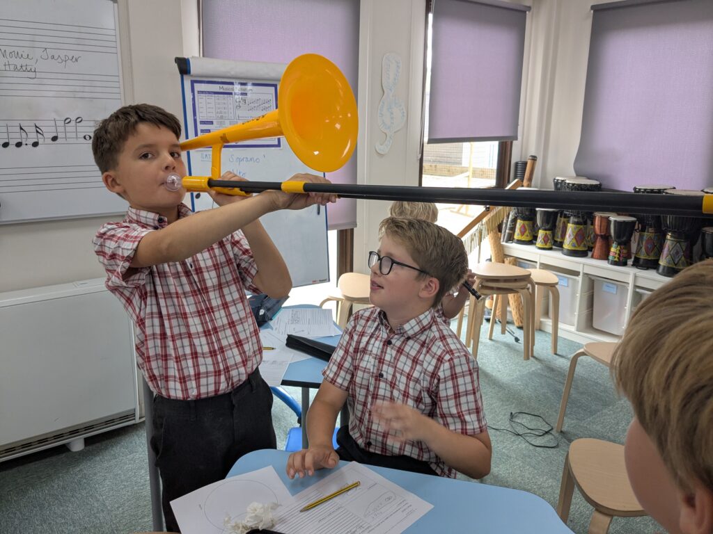 Pitch Investigations with Year Four, Copthill School