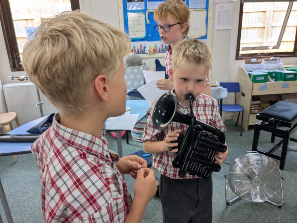 Pitch Investigations with Year Four, Copthill School