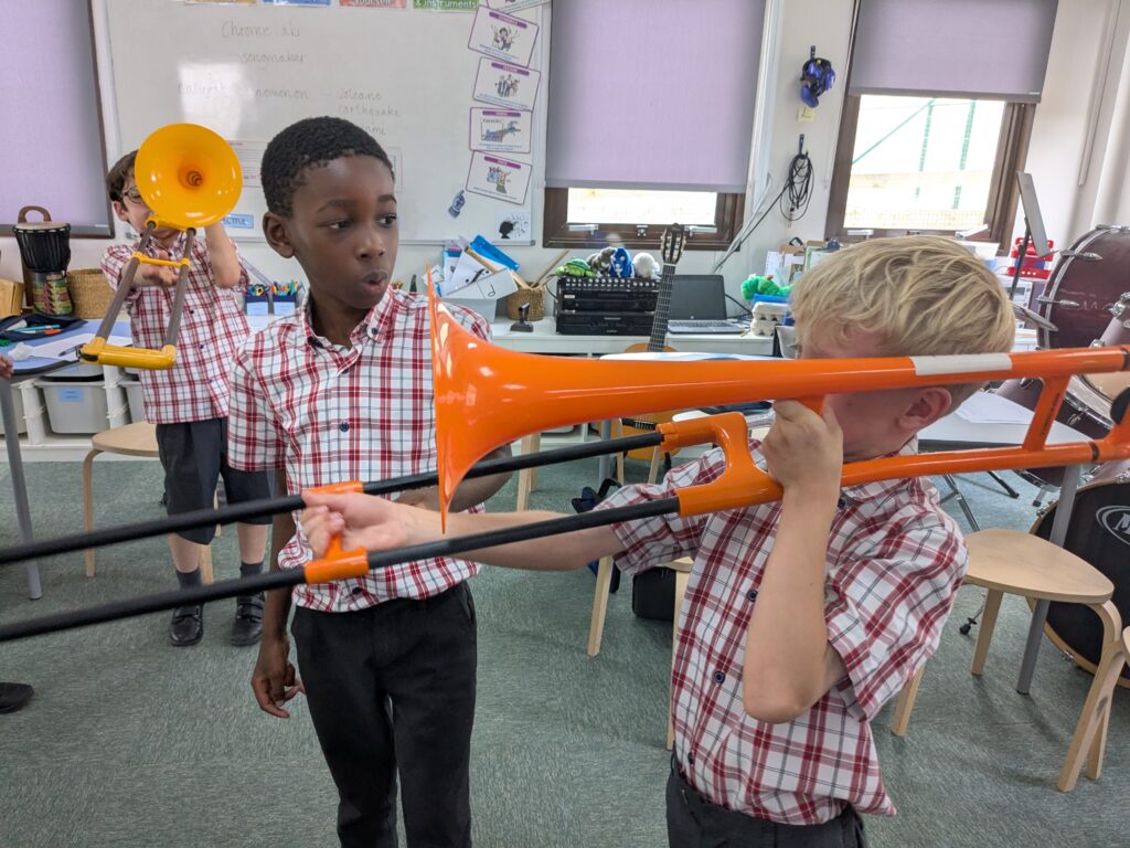 Pitch Investigations with Year Four, Copthill School
