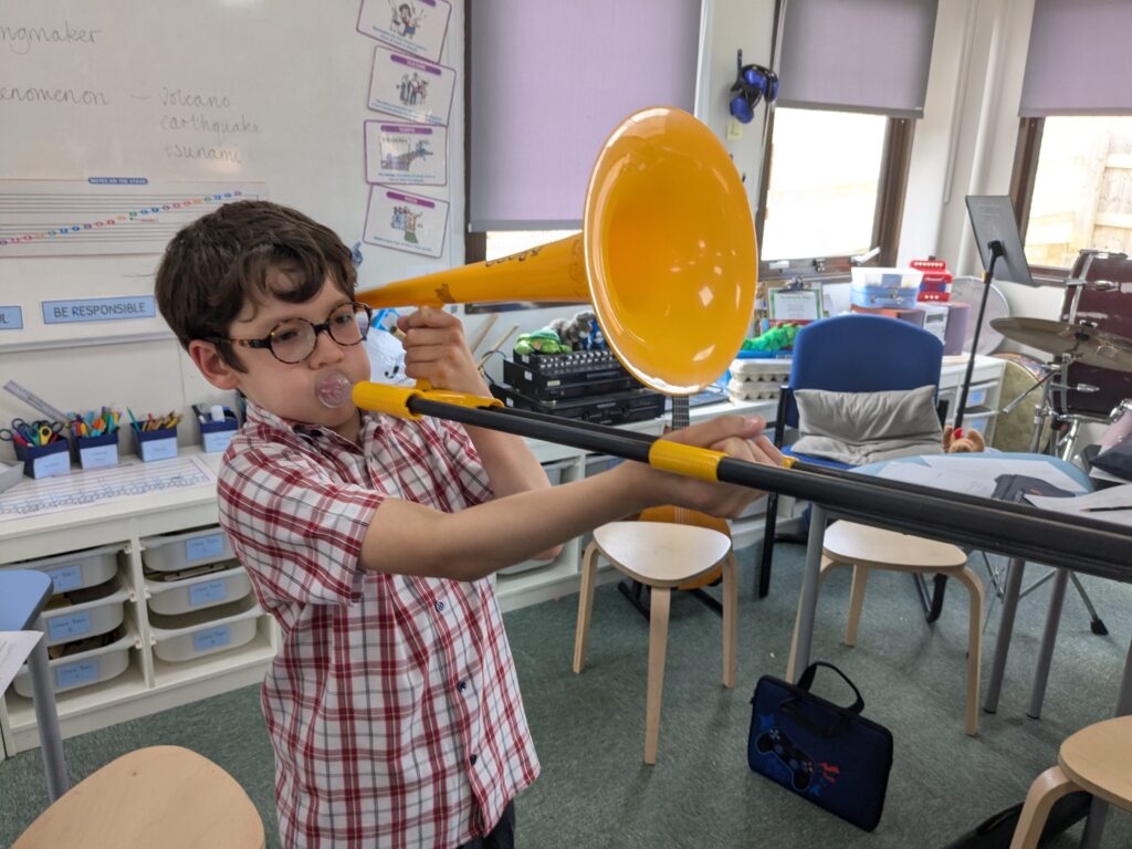 Pitch Investigations with Year Four, Copthill School