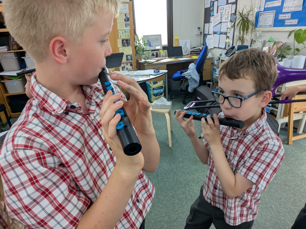 Pitch Investigations with Year Four, Copthill School