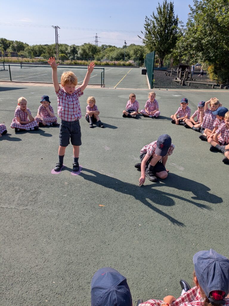 Sunny days and shady shadows!, Copthill School