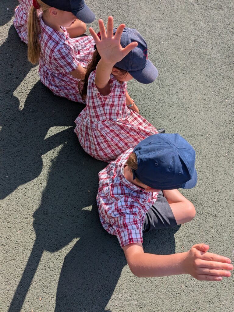 Sunny days and shady shadows!, Copthill School