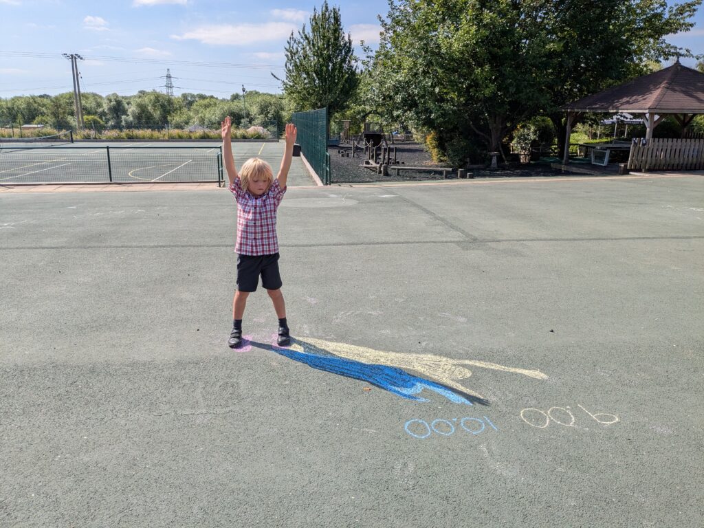 Sunny days and shady shadows!, Copthill School